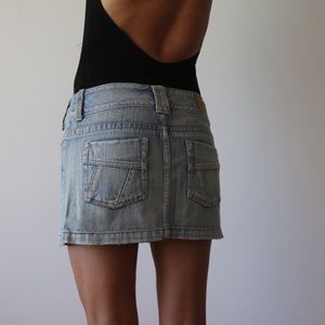 Denim mini